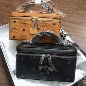 MCM Visetos Vanity case - Black color